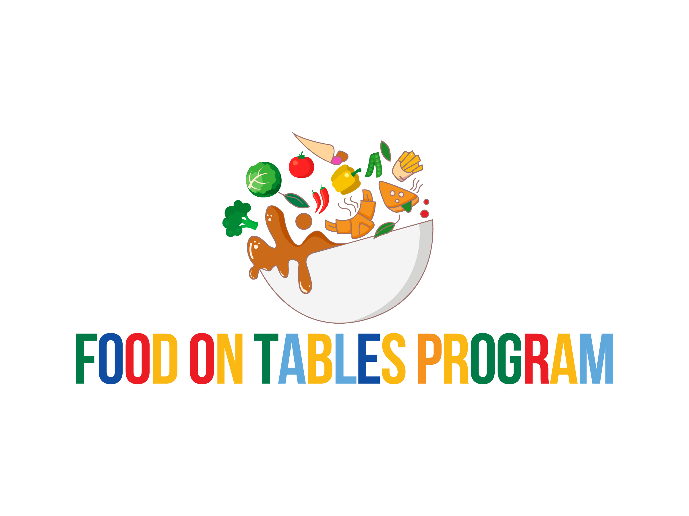 Project with FOOD ON TABLES PROGRAM -Logo